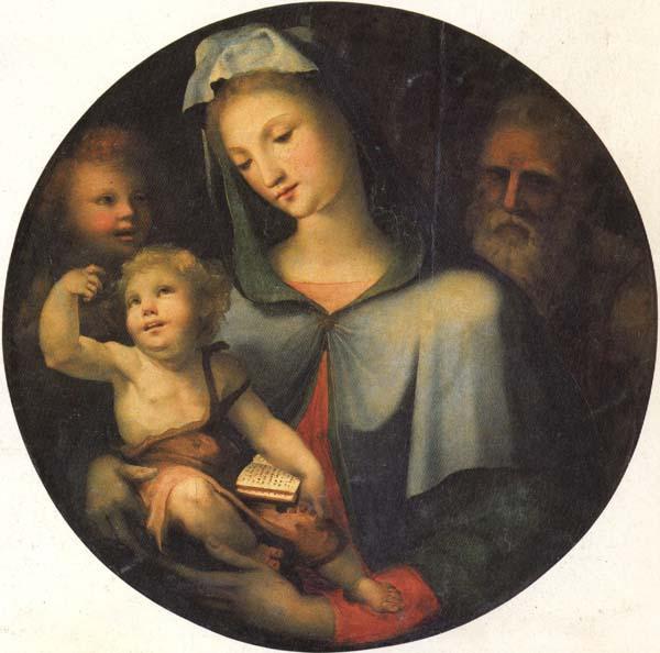Domenico Beccafumi The Holy Family with the Young St.John France oil painting art